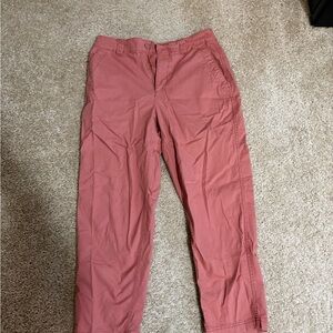 Old Navy High-Rise Chino Pants in Pink